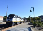 Amtrak Train # 711 arriving into MTZ behind a doubleheader F59PHI lashup